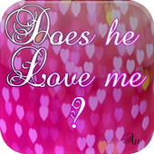 Does he love me? icon