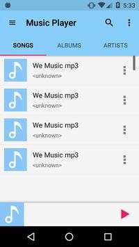 Music Player screenshot 1