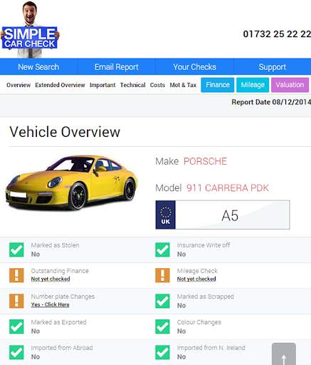 Simple Car Check स्क्रीनशॉट 11