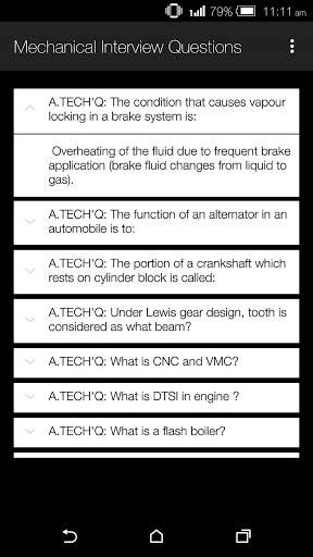 MEIQ App (Mechanical Interview Questions) screenshot 1
