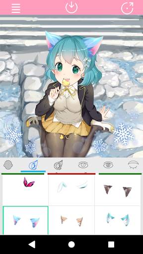 Anime Avatar Maker: Pretty screenshot 8