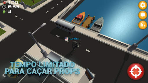 Hunt for Props Multiplayer: Jogo tiro MMO online screenshot 2