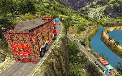 Hill Cargo Truck Driving Game screenshot 2