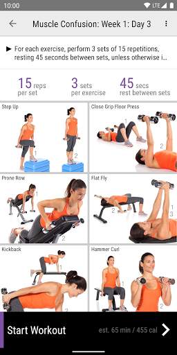 Anytime Workouts 3 تصوير الشاشة