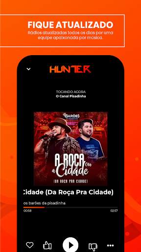 Hunter.FM - Rádios de Música screenshot 3