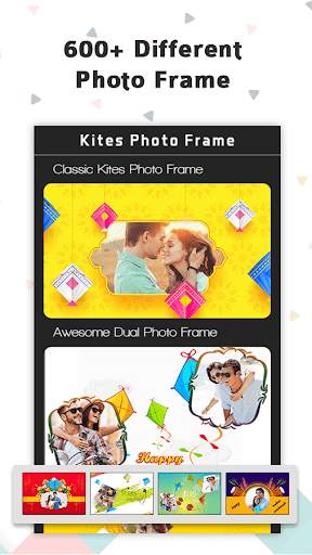 Kite Photo Frame - Makar Sankranti Photo Editor screenshot 1