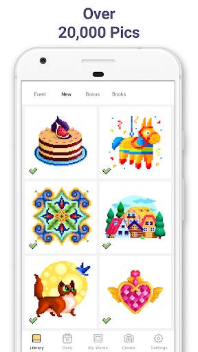 Pixel Art - Color by Number screenshot 2