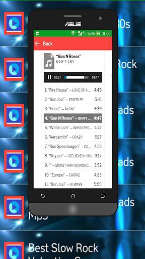 Mp3 Music Slow Rock Ballads screenshot 3