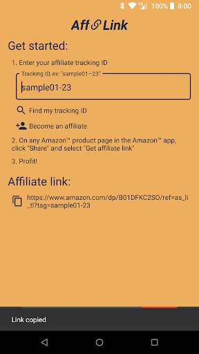 AffLink - Affiliate Link Generator for Amazon screenshot 2