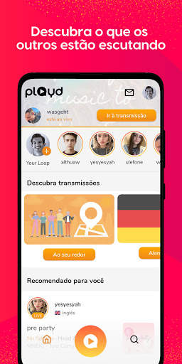playd – Transmissões de podcasts e músicas ao vivo screenshot 3