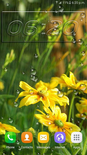 Nature Rain Live Wallpaper screenshot 8