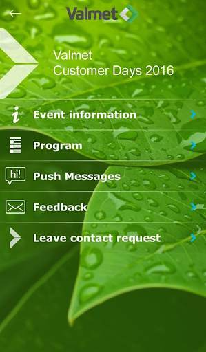 Valmet Event App screenshot 1