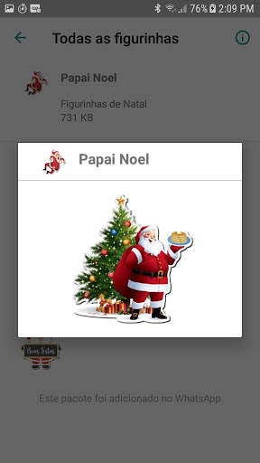 Figurinhas de Natal -   WAStickerApps screenshot 7