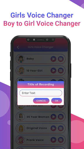 Girls Voice Changer  Boy to Girl Voice Changer screenshot 3