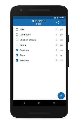 Shopping List screenshot 1