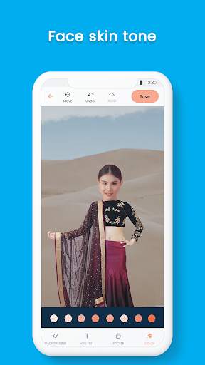 Woman Lehenga Choli Photo Suit screenshot 8