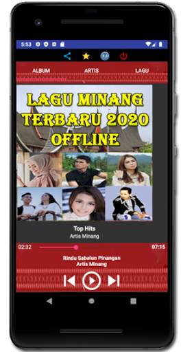 Lagu Minang Terpopuler 2020 Offline screenshot 1