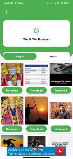 Status downloader-whatsapp status downloder 4 تصوير الشاشة