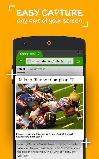 Screen Cut – Best Screenshot Capture & Crop app screenshot 1