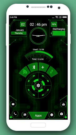Innovatory Launcher 2021 - hitech homescreen screenshot 12