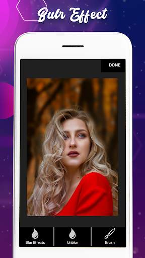 Blur effect photo editing: Background blur effect 3 تصوير الشاشة