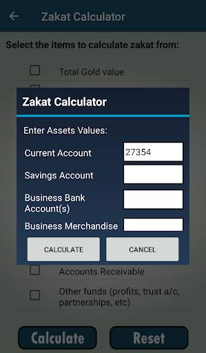 Islamic Zakat Calculator screenshot 5