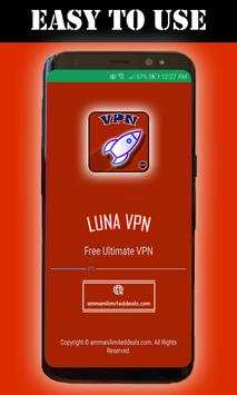 Luna VPN screenshot 4