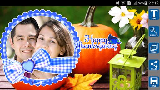 Thanksgiving Photo Frames 5 تصوير الشاشة