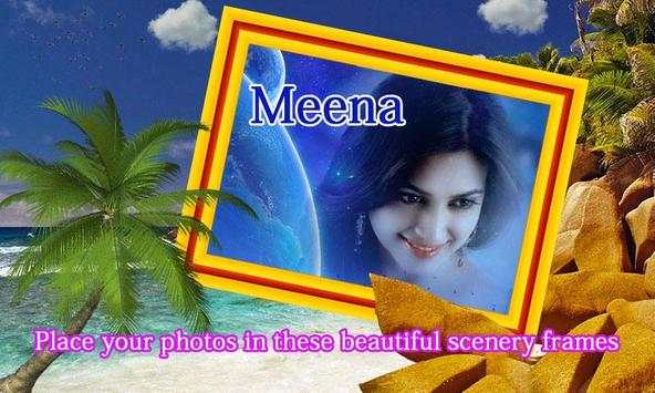 Scenery frame photo effect screenshot 1
