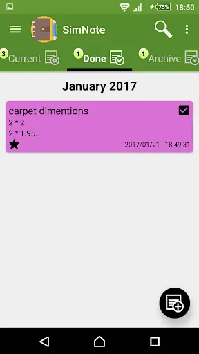 SimNote (Simple Notepad) screenshot 3