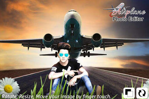 Airplane Photo Editor - Cut paste Photo screenshot 5