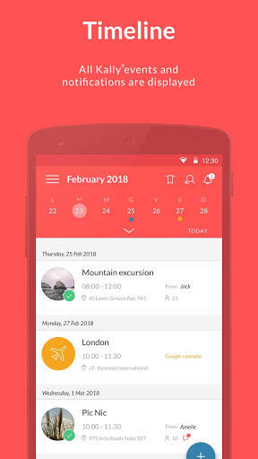 Kally The Social Calendar screenshot 2
