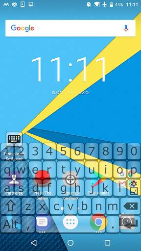 Transparent Keyboard screenshot 3