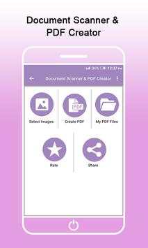Document Scanner & PDF Creator скриншот 1