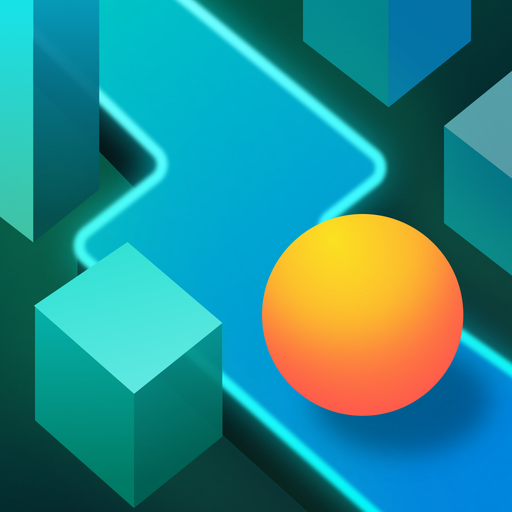 Rolling Maze - Neon Race icon