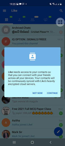 Like Messenger - Fast Messenger For low data usage screenshot 3