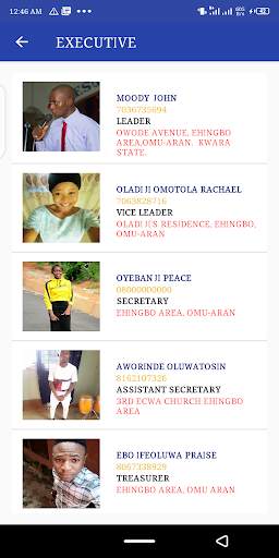 3RD ECWA OMU-ARAN YOUTH FELLOWSHIP APPLICATION screenshot 3