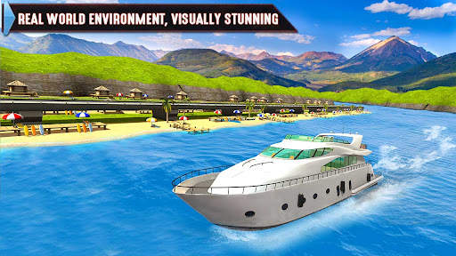 Xtreme Boat Racing Jet Ski Stunt Game Ship Parking screenshot 3