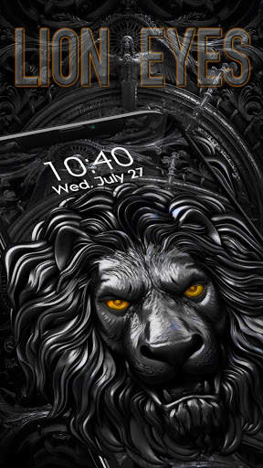 Lion  Eyes APUS Live Wallpaper screenshot 1