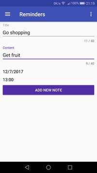Notification Notes 3 تصوير الشاشة