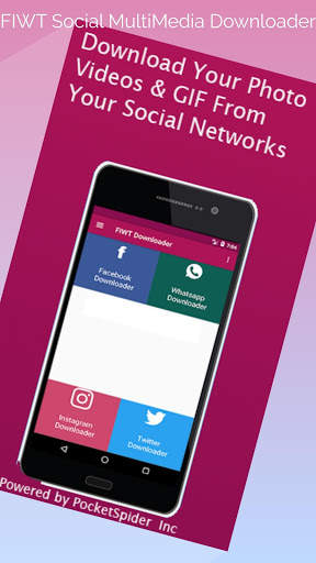 FIWT Social MultiMedia Downloader screenshot 1