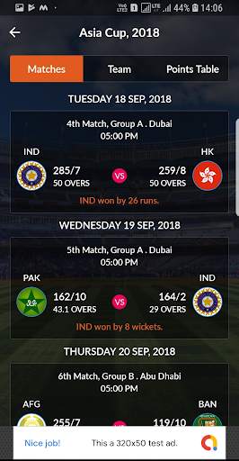 Cricket Mania - Live Cricket Scores, Cricket News screenshot 2