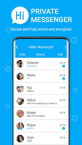 Hilke Private Messenger screenshot 2