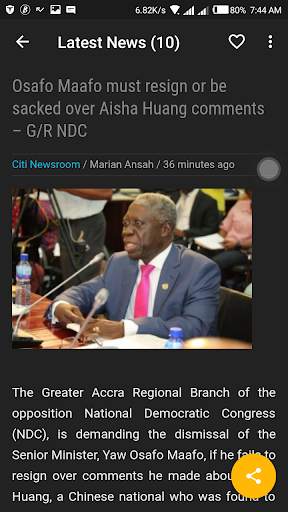 Ghana Breaking News screenshot 6