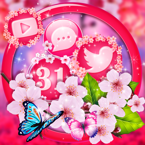 Sakura Launcher Theme आइकन