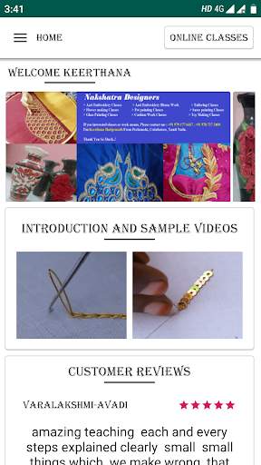 Nakshatra Designers screenshot 2