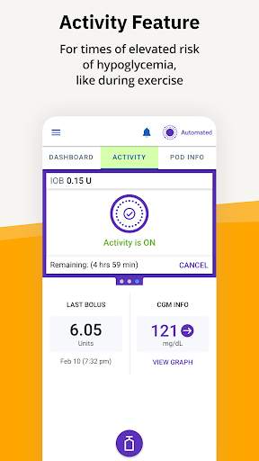 Omnipod® 5 App screenshot 3