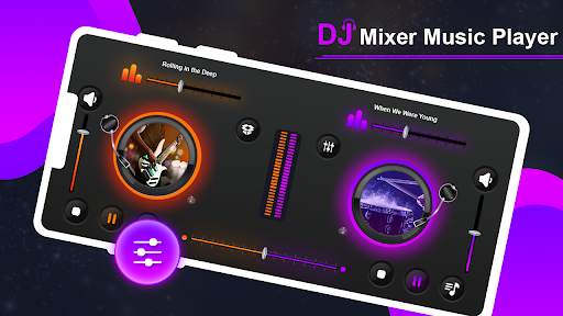 Virtual DJ Mixer, Piano & Drum screenshot 1