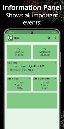 Hijri - Islamic Widget & Salat time screenshot 6