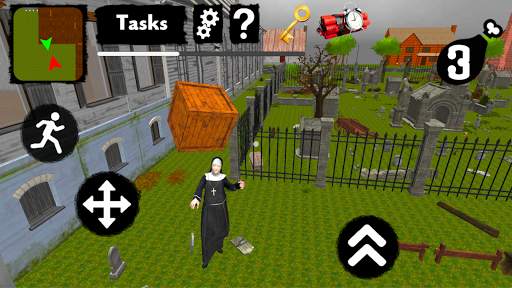 Neighbor Nun. Scary Escape 3D screenshot 6